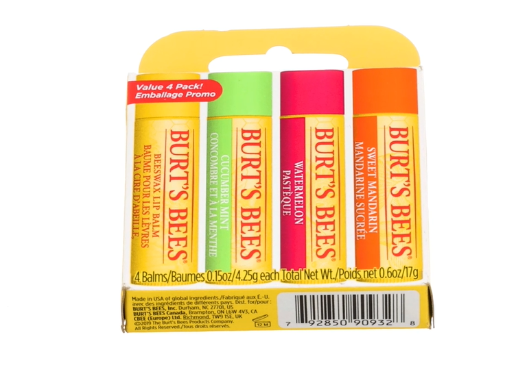 Burt’s Bees Lippenbalsam Original Bienenwachs – 100% Natürlich, Mit Vitamin E & Pfefferminzöl | 2er Pack, Je 4,25 G