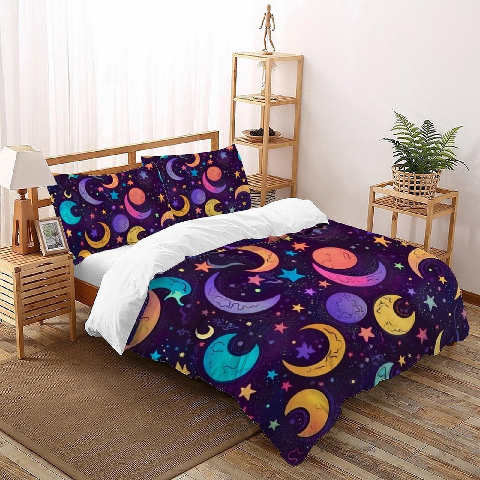 Housses de couette 3d enfants facile d'entretien pour lit king size de 220x240
