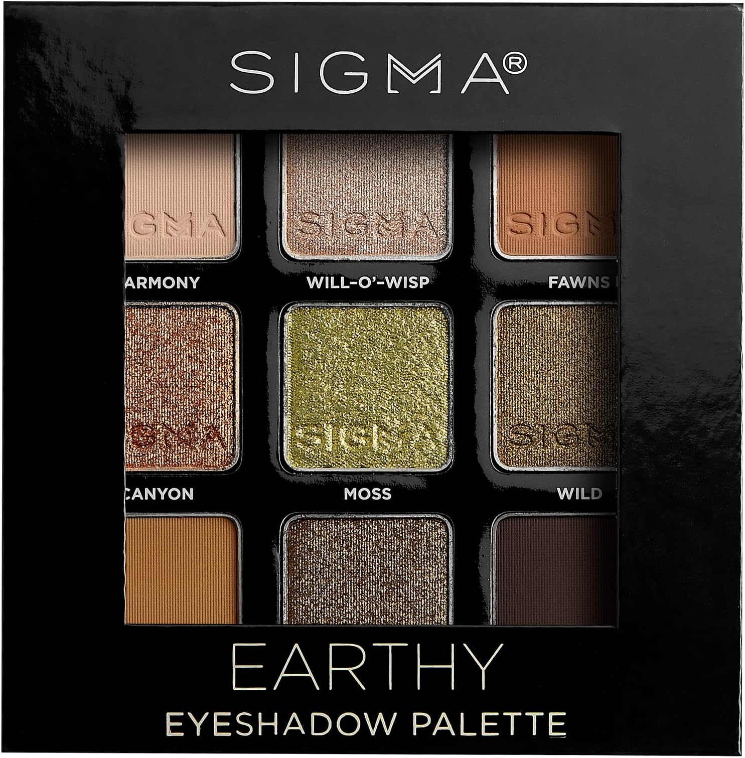 Sigma Beauty Earthy Eyeshadow Palette