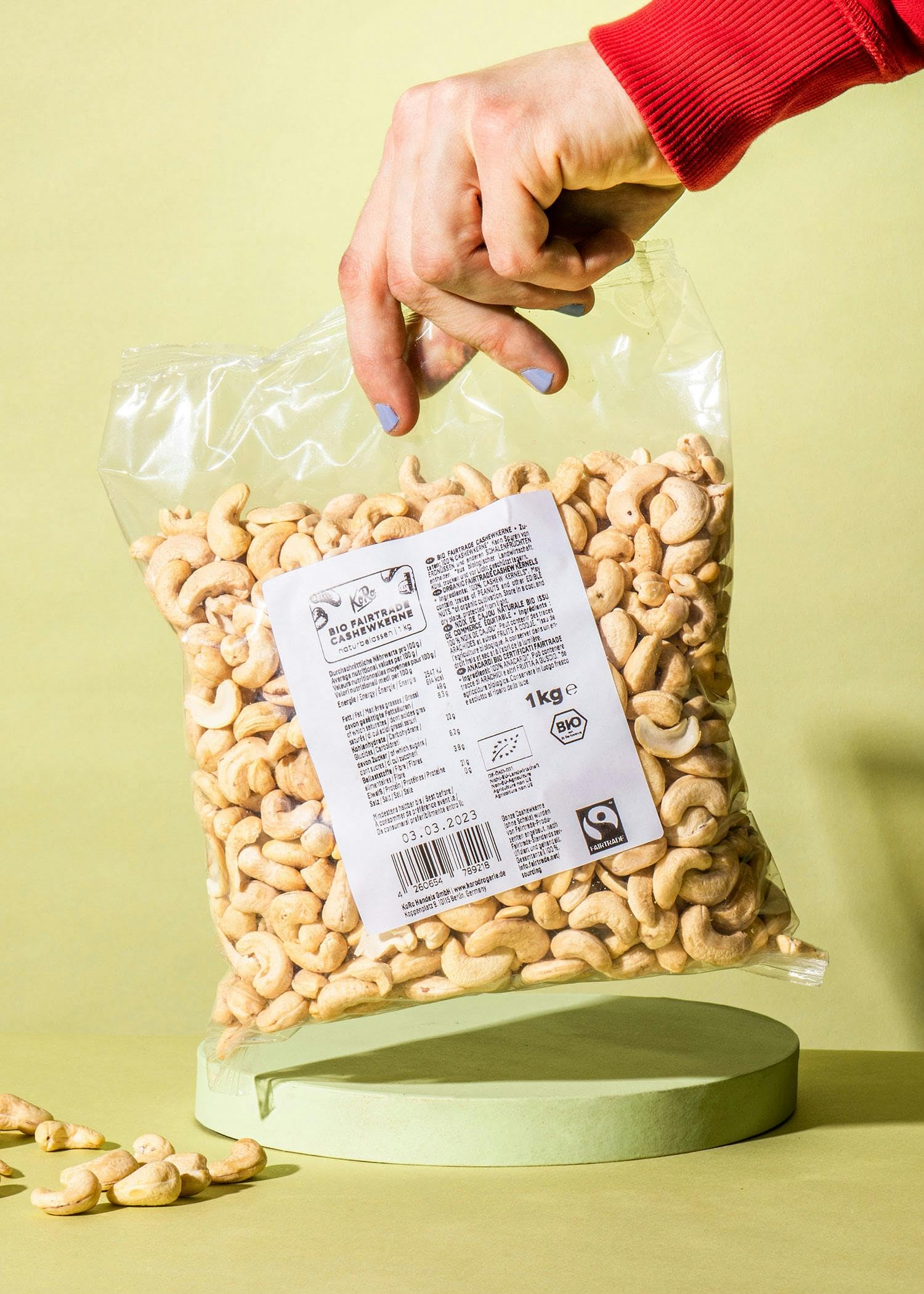 KoRo - Anacardi Fairtrade bio | 1 kg