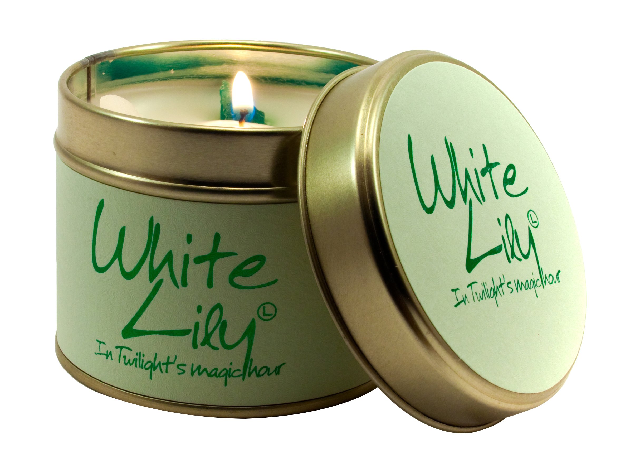 White Lily - Scented Tin Candle