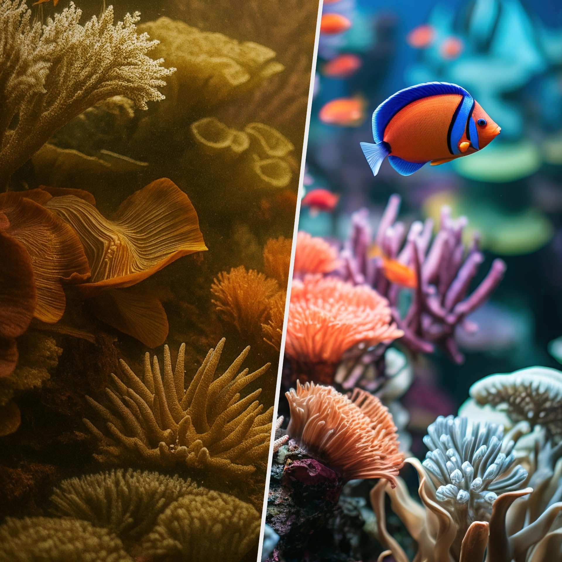 PureFlow® FishFlow Aquarium Filter Maxi - Filtermaterial + Bioaktivkohle für größere Becken