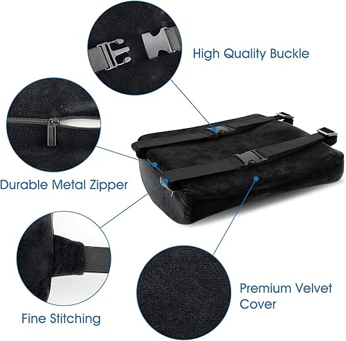 Miniatura 4 de SnugPad almohada, 9.8x7.9x6.7 pulgadas, gris