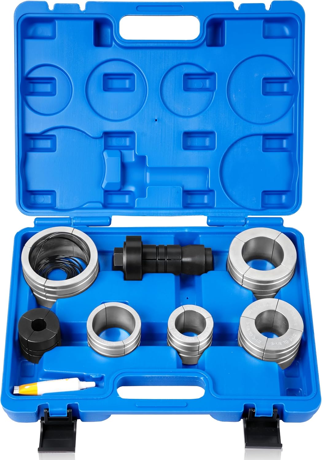 DAYUAN Exhaust Pipe Expander Tool Kit - 28 mm Exhaust Pipe Stretcher Kit 1-5/8 to 4-1/4 Inch Muffler Pipe Spreader for Tail Tube