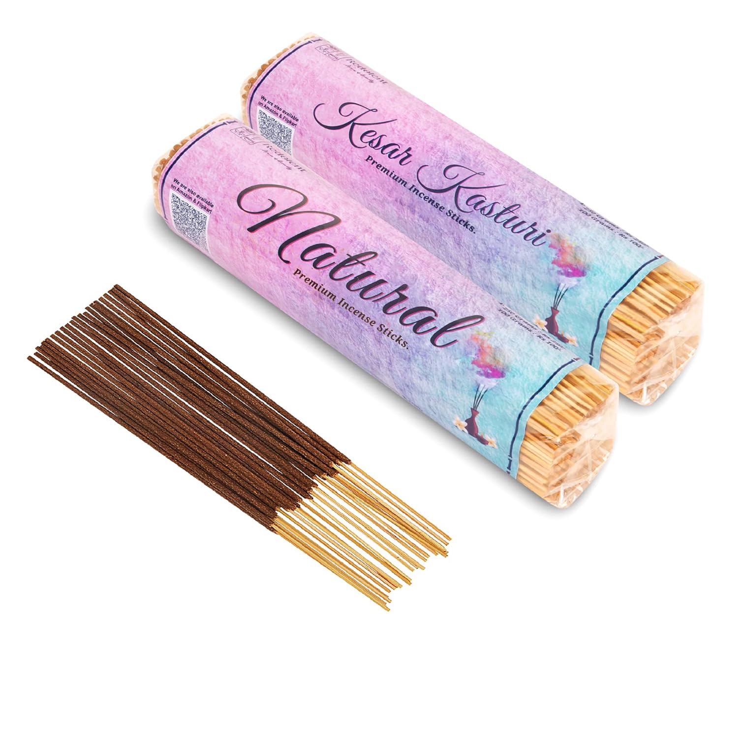 Redolent Organic and NonToxic Incense Sticks Each Pack 160 Sticks