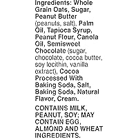 Vista 3 de Nature Valley Sándwiches de galletas, bocadillos de mantequilla de maní y chocolate, 5 unidades, 6.75 onzas