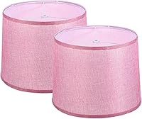 Vista 11 de PATIKIL Pantallas para lámparas de mesa de 11.4 pulgadas superior x 12.6 pulgadas inferior x 9.8 pulgadas de alto, pantallas de lámpara de tambor