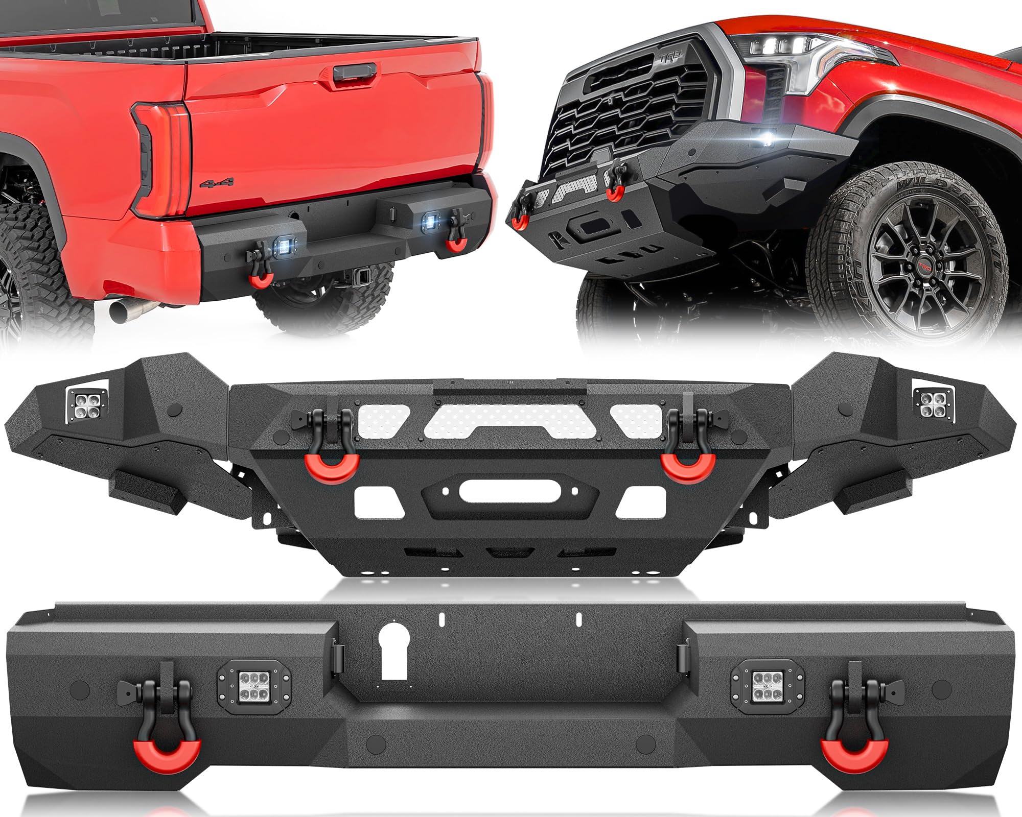 Amazon.com: YZONA for Tundra Front and Rear Bumpers Compatible