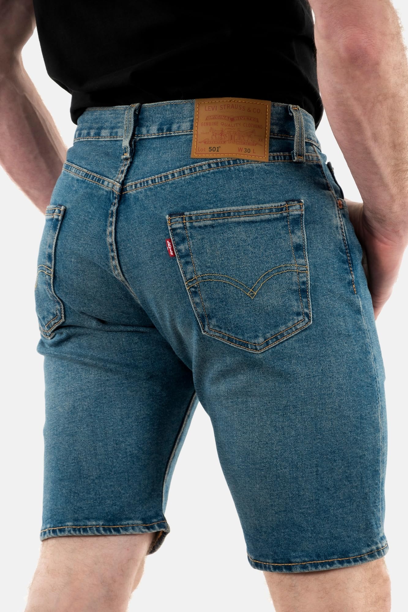 Levi's 501 Original Shorts, Pantalones cortos Hombre, 9am On Battery Short, 36W
