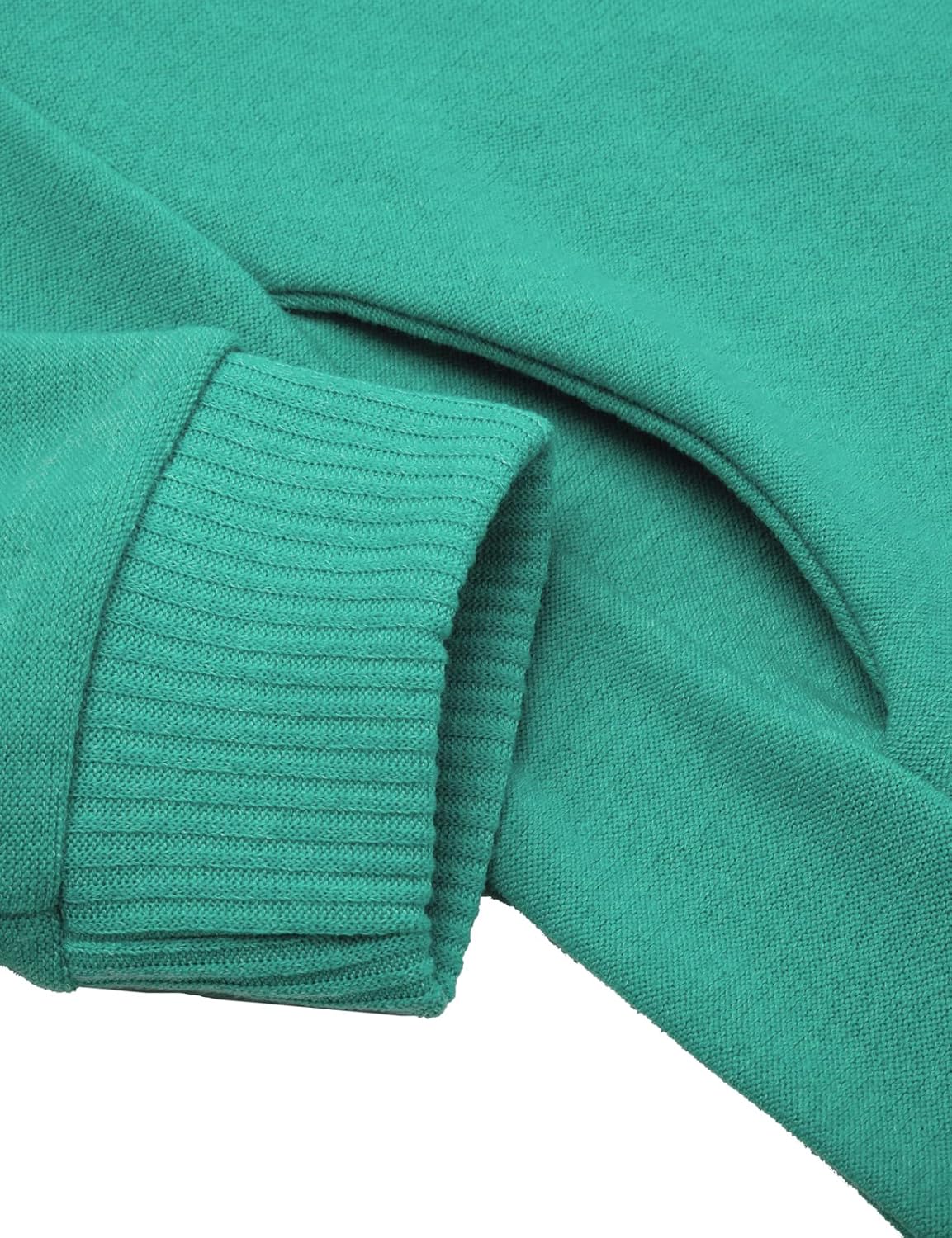 Ohoo Mens Slim Fit Zip-Up Cardigan Sweater with Fleece Lining Long Sleeve