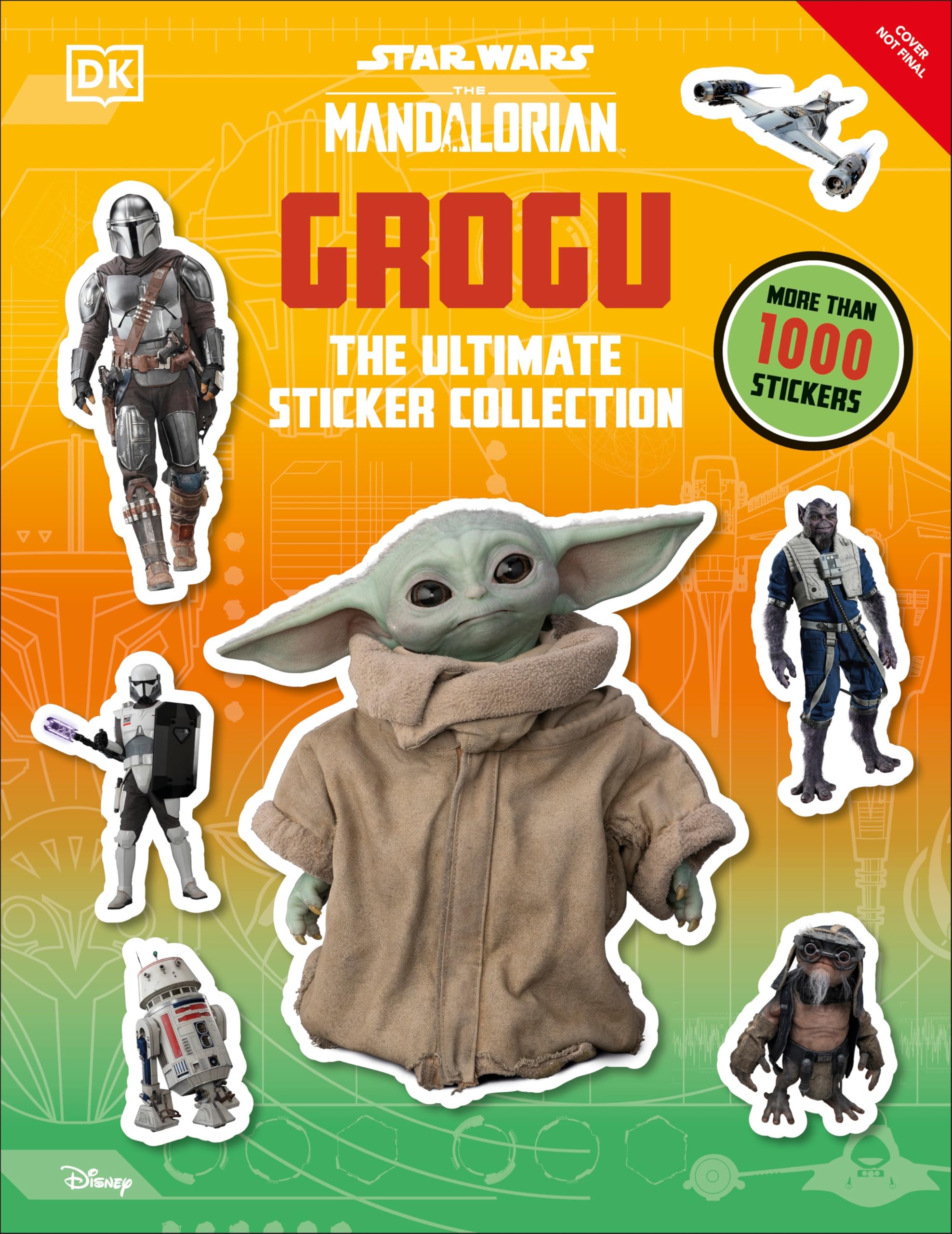 Star Wars the Mandalorian and Grogu Ultimate Sticker Collection