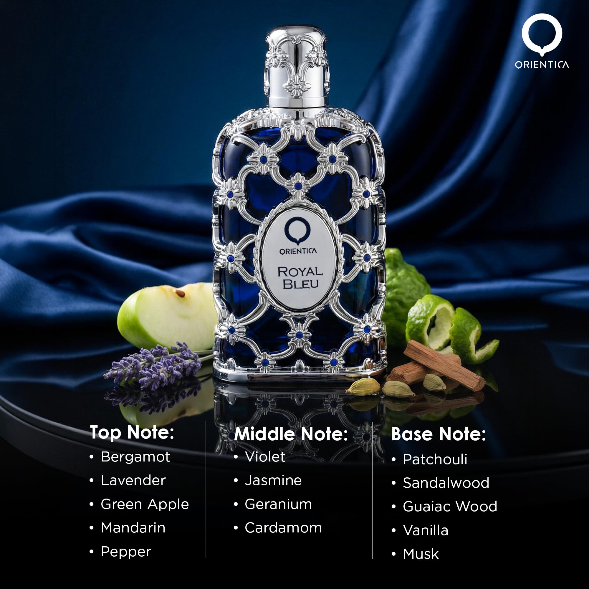 Perfume Unisex Orientica EDP Royal Bleu 80 ml - Marca: Orientica - EAN: 6291109270553