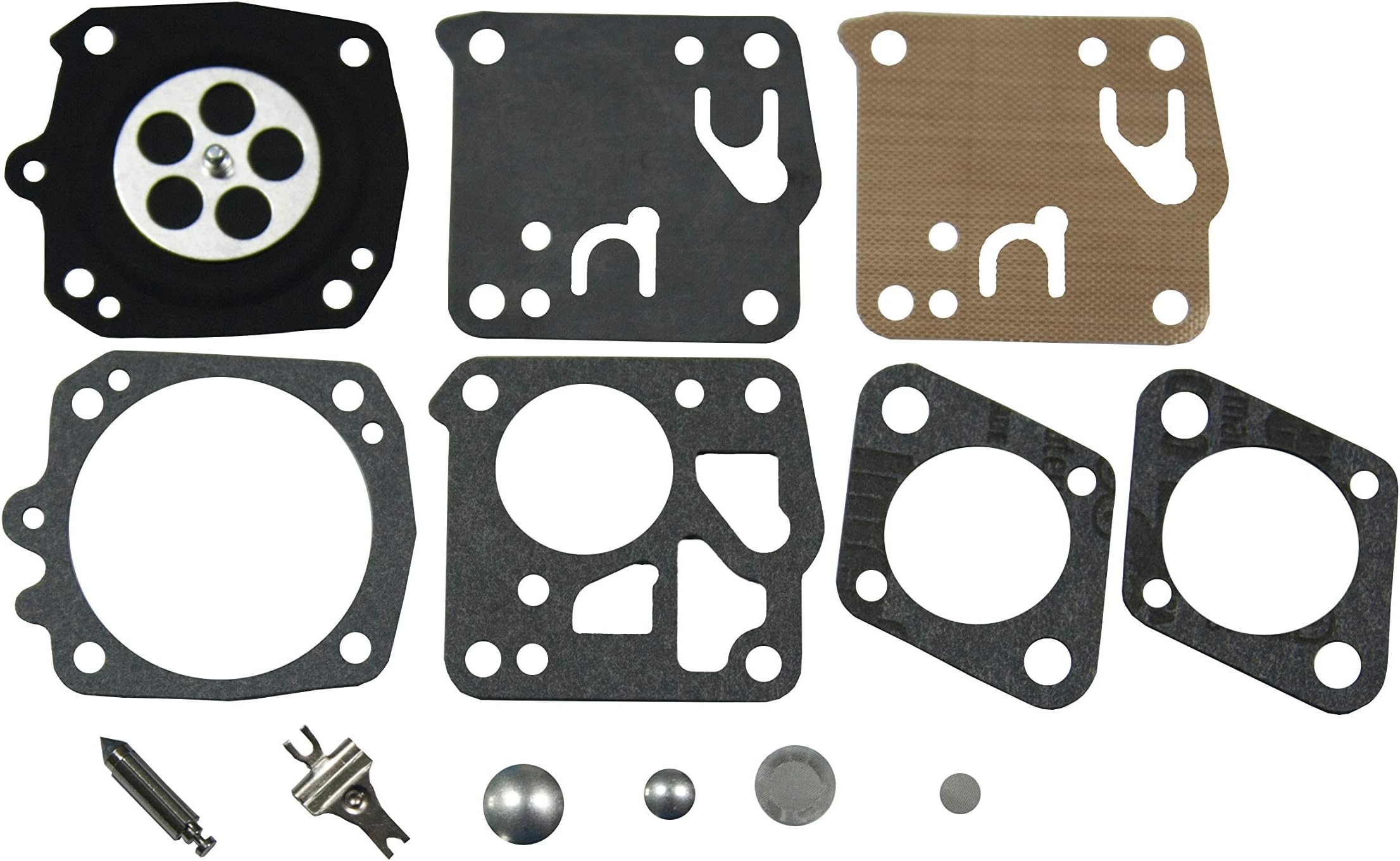 Carburetor Repair/Rebuild Kit Replaces Tillotson RK-23HS For Tillotson carburetor Pioneer-Partner Husqvarna Homelite Poulan