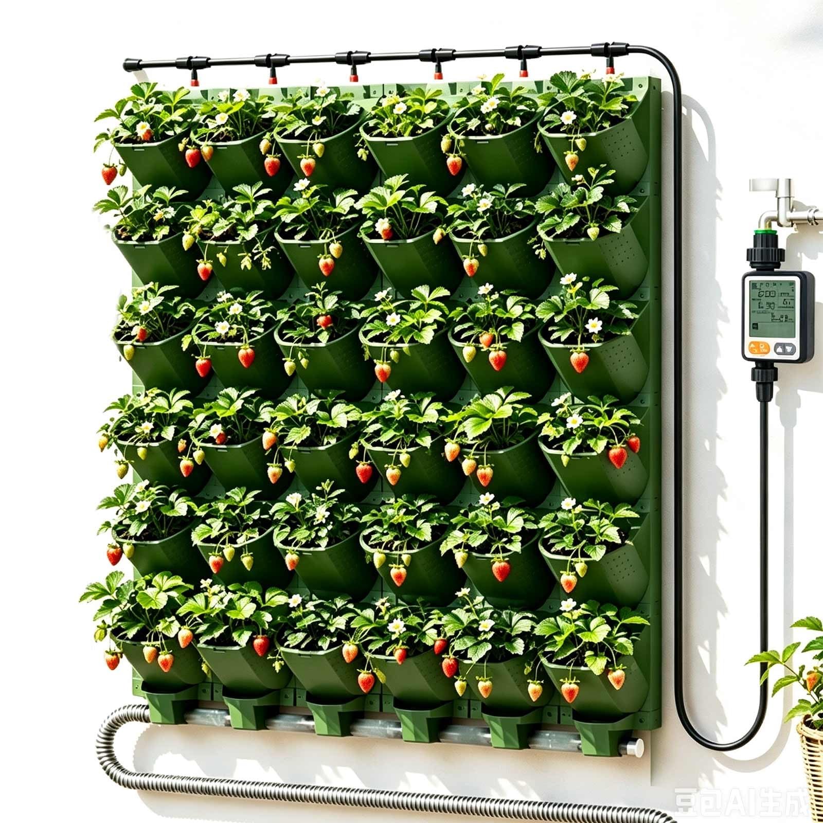 Xenmekrx Vertical Wall Planter Self Watering Garden