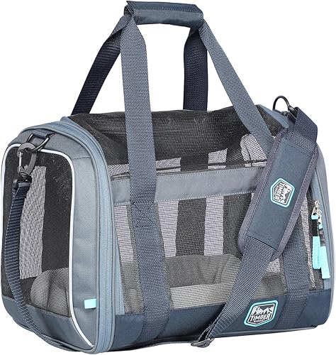 Miniatura 8 de TIMBER RIDGE Bolsa de viaje para mascotas con cama de forro polar