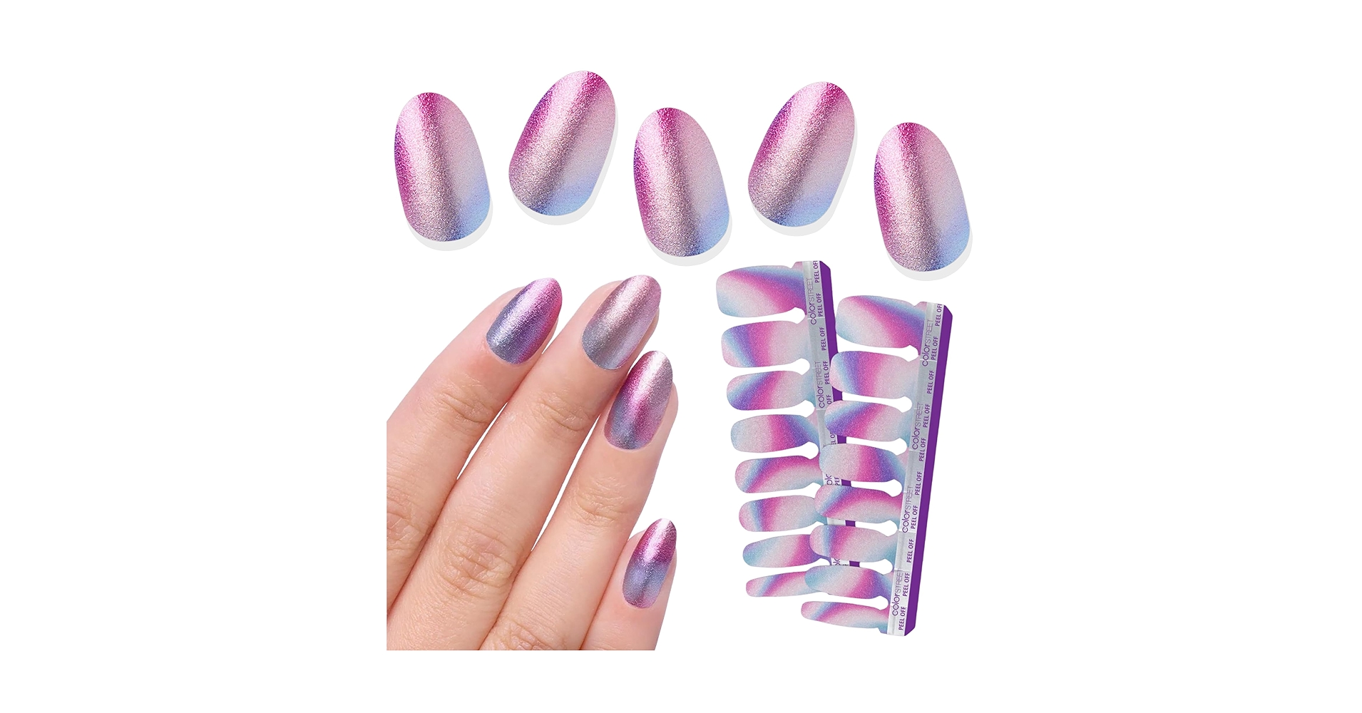 Amazon.com : Color Street Wander Luster Nail Strips : Beauty