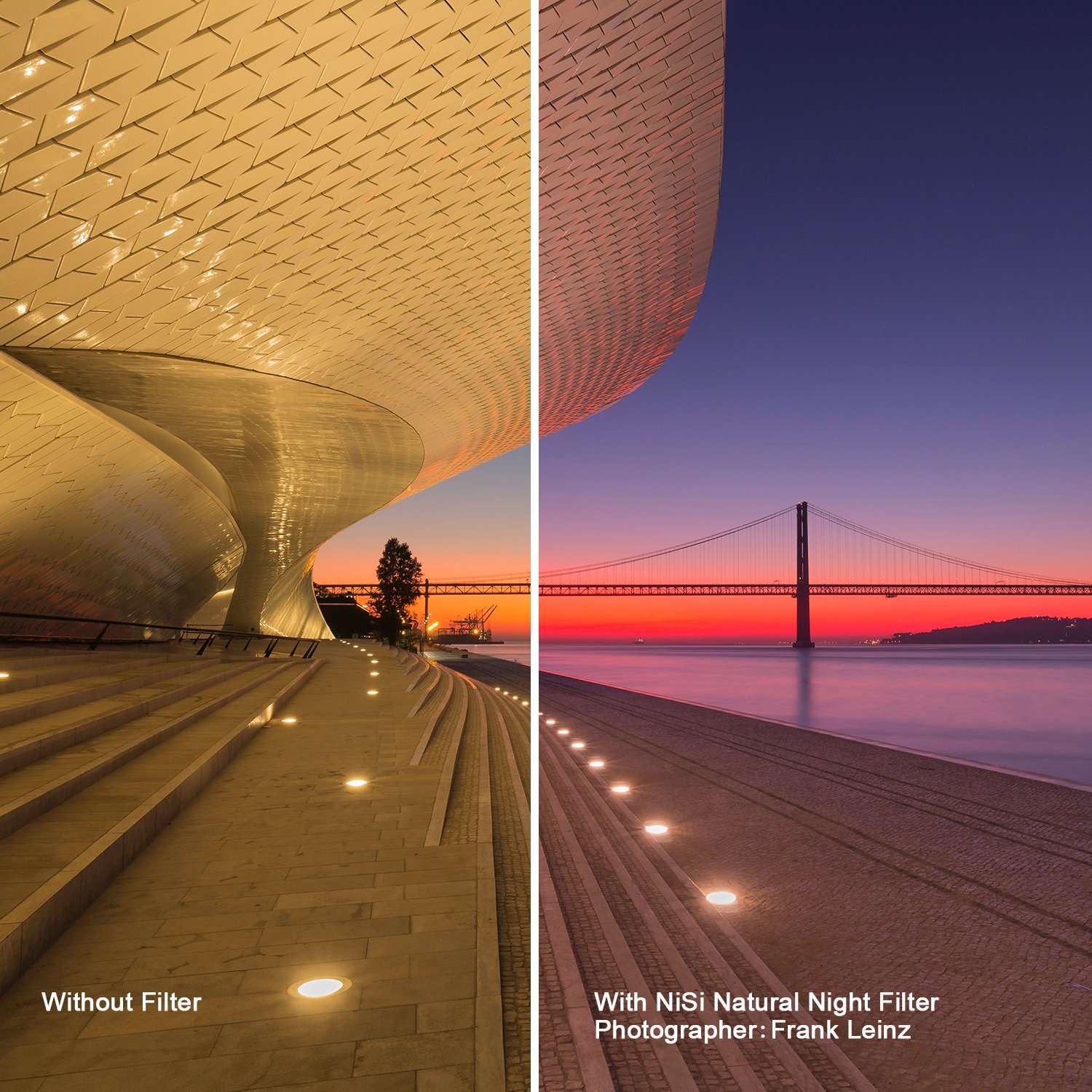 NiSi Filtro Natural Night Circolare (77mm) - Filtro per fotografia notturna e astrofotografia