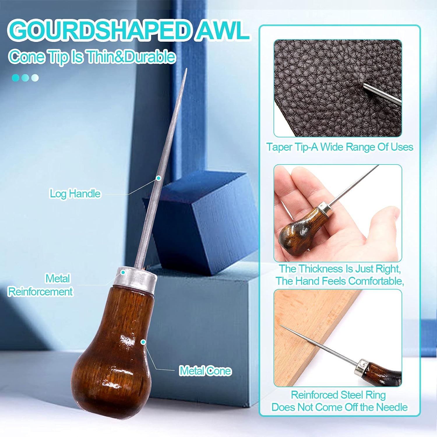 Cimeton 200Pcs Big Zinc Alloy Metal Star Rivets Star Jeans Garments Rivets Leather Rivets Studs with 1Pc Scratch Awl for DIY Leather-Craft : Arts, Crafts & Sewing