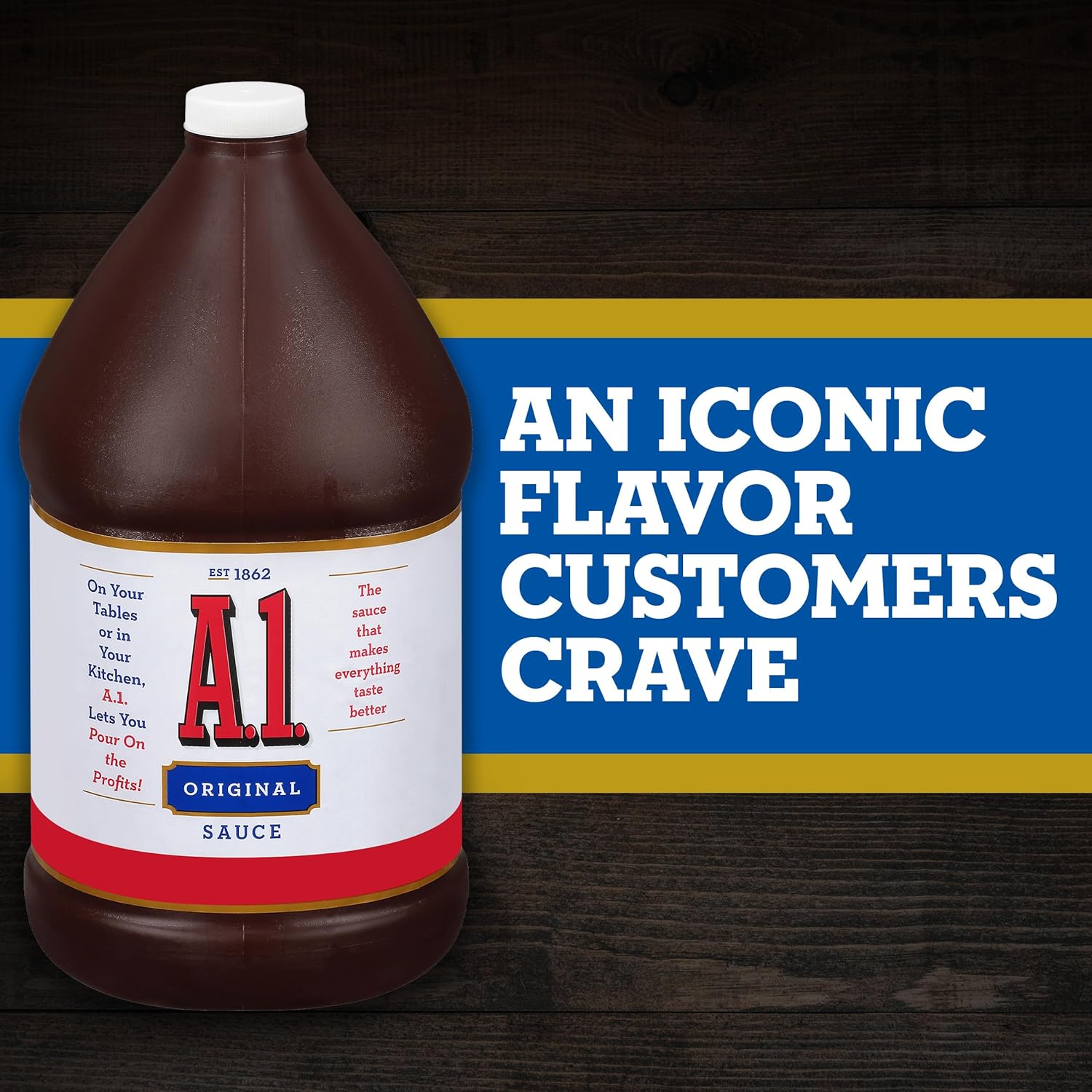 A1 Steak Sauce 1 Gallon