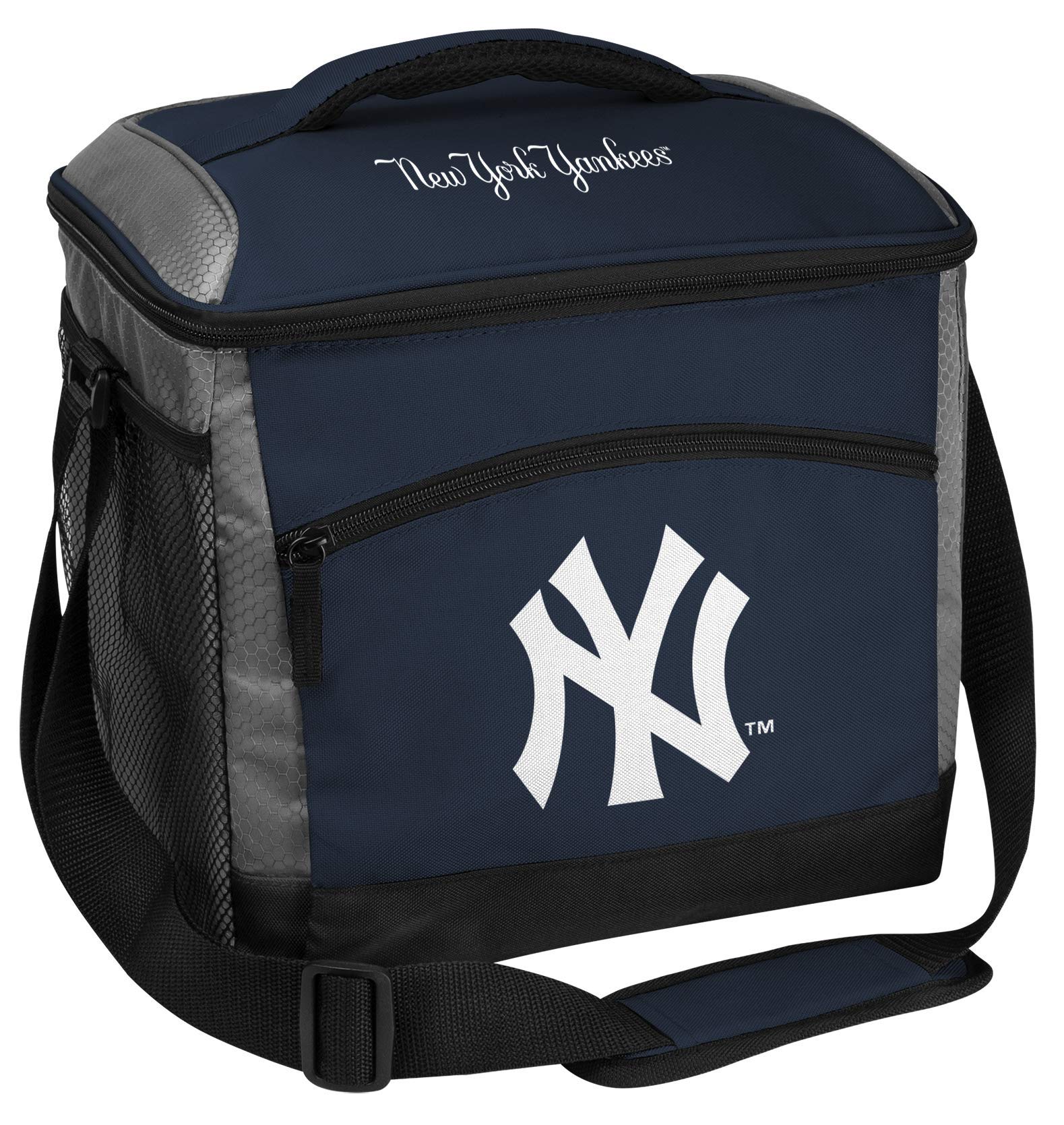 Rawlings MLB Soft Sided Insulated Cooler Bag, 24-Can Capacity (ALL TEAM OPTIONS) New York Yankees