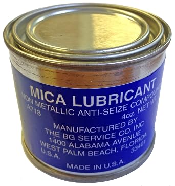 Anti-Seize Compound - BG Mica Lubricant - 4oz can (A718)