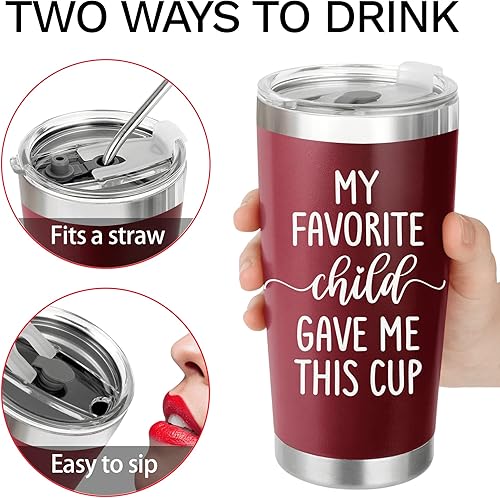 Miniatura 8 de Regalos para el día de la madre para mamá de parte de hijo, hija, ideas de regalo divertidas para el día de la madre, gran regalo de broma para el