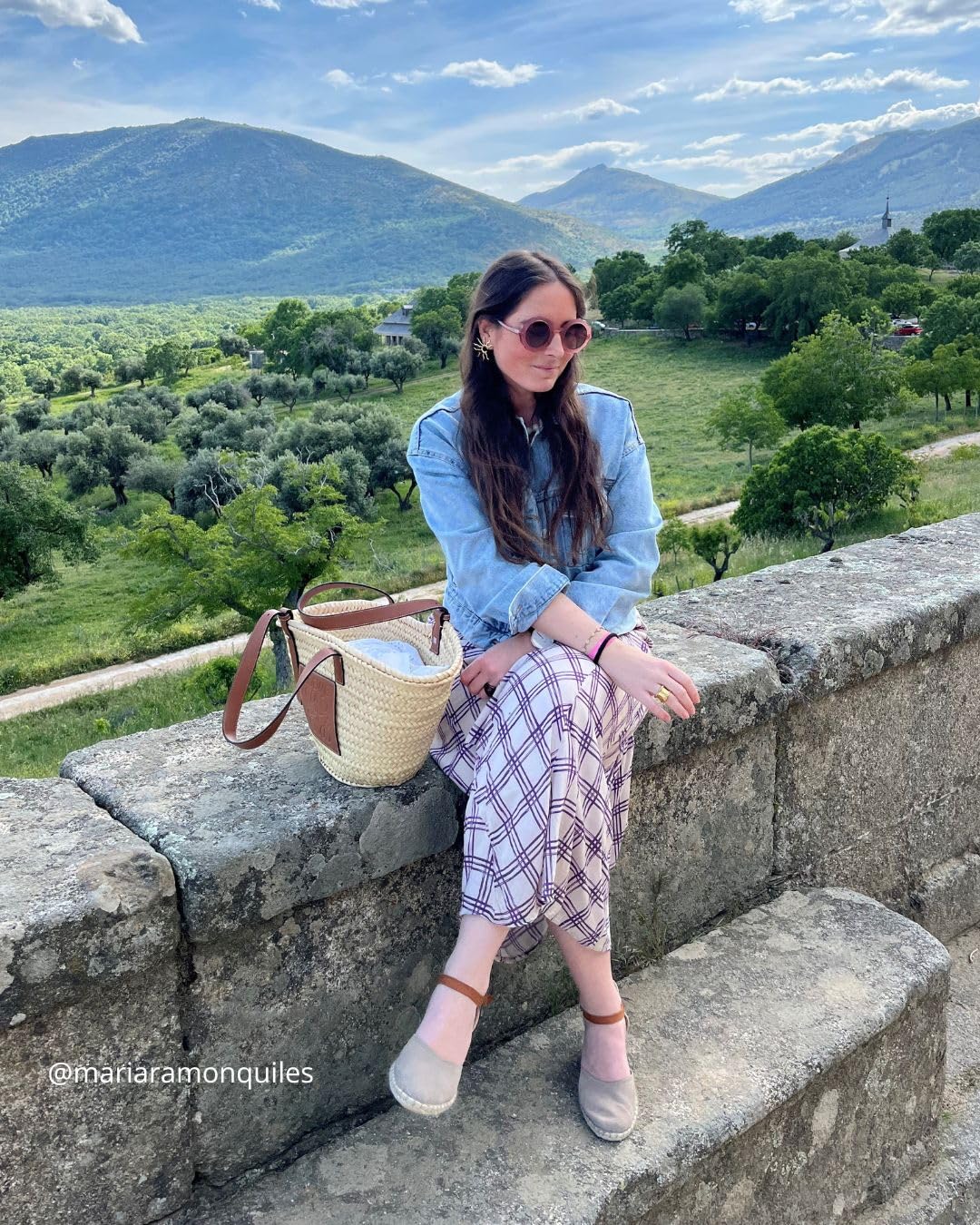 VERBENAS Espadrillas con Zeppa Malena Serraje Piedra