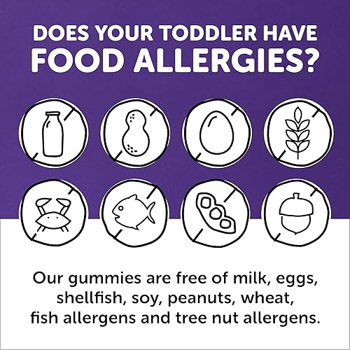 Miniatura 5 de SmartyPants Multivitamínico de gomitas diarias para niños pequeños vitamina C D3 y zinc para la inmunidad sin gluten aceite de pescado Omega 3