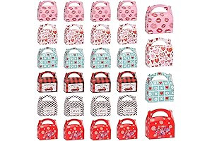 MOORAY 24pc Valentine Day Favor Boxes for Kids