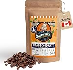 Maritime Maple Coffee de haricots entiers Saltwinds Société du café (340g) | Rôtissement moyen 100% Arabica , Délicieux aromatisé , fraichement rôti dans les Maritimes , Fabriqué au Canada