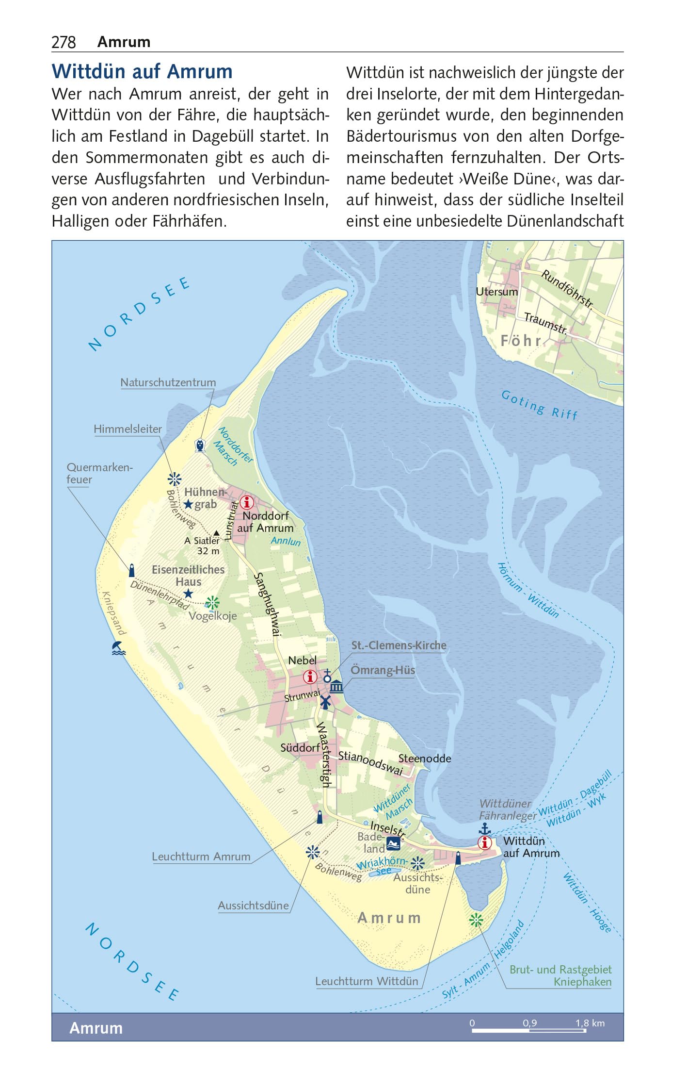 TRESCHER Reiseführer Nordfriesland: Sylt, Amrum, Föhr, Halligen, Husum, St. Peter-Ording, Eiderstedt und Hinterland. Mit Wanderungen und Radtouren