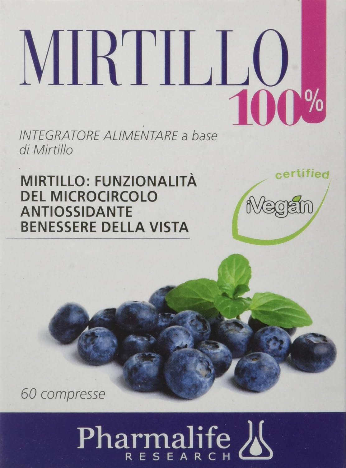 pillole di mirtilli rossi