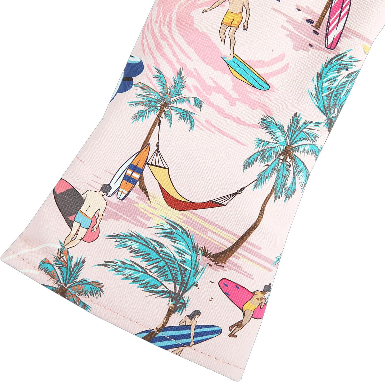 SHABIER Pink Golf Head Cover Aloha Tropical Hawaii Surf Beach for Driver/Fairway/Hybird Club