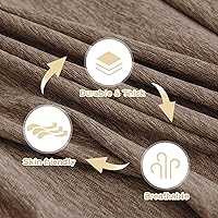 Vista 45 de MYSKY HOME Funda de Sofá Fundas de Sofá Fundas de Sofá para Sofá de 3 Cojines Apto para Mascotas, Funda de Sofá en Forma de L Fundas de Sofá Verde