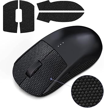 JINGDU G PRO Wireless Gaming Mouse Nonslip Skin, Black