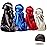 4PCS Silky Durags for Men Women 360 Waves with 1 Wave Cap, Silky Satin Durag Extra Long Tails