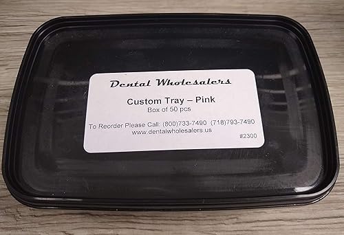 Material de la bandeja personalizada de curación ligera dental - Rosa