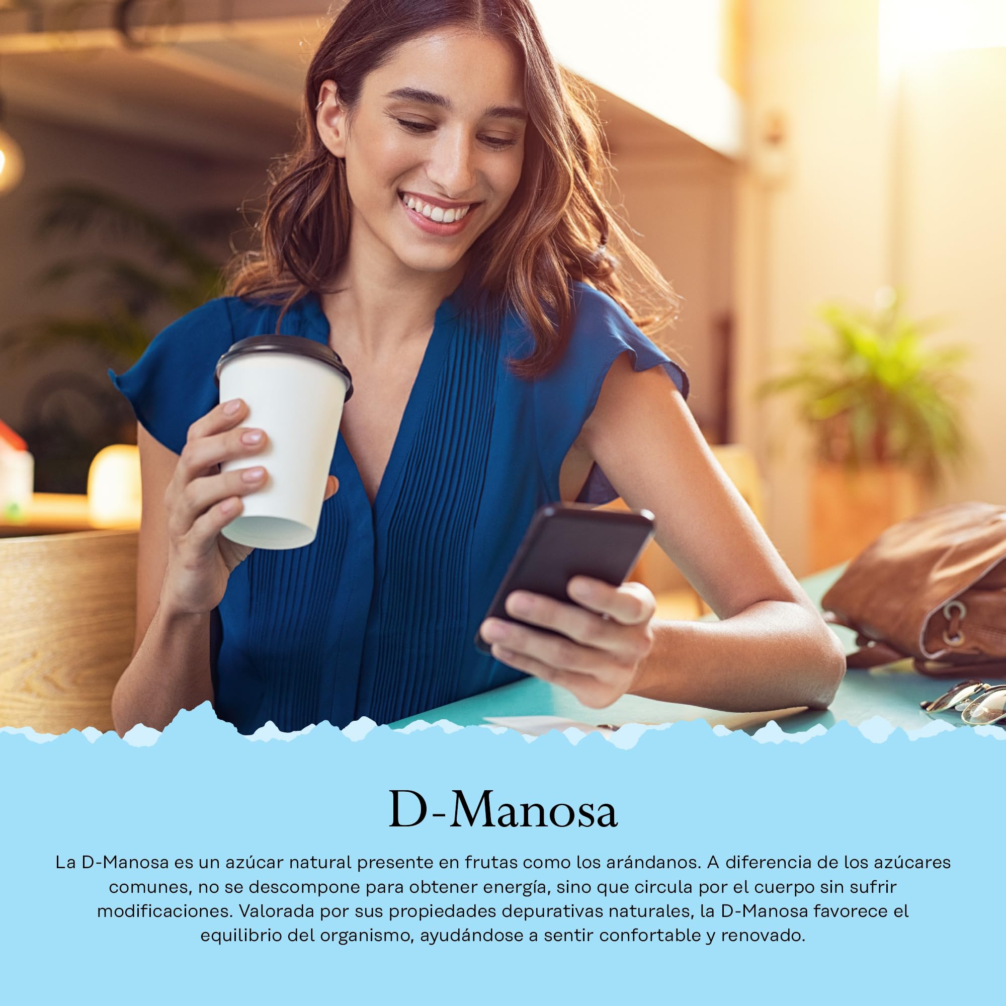 D-manosa con cranactina, arándano y vitamina C, 60 cápsulas veganas, no tabletas, suplemento de manosa D, sin OMG y verificado en laboratorio. Solaray