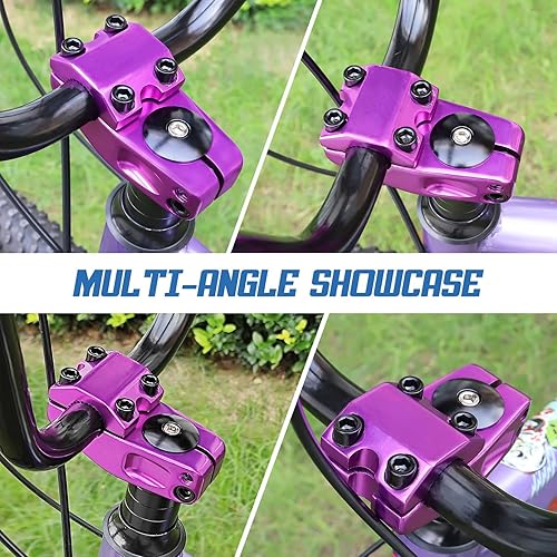 Miniatura 16 de Bike Stem for BMX Bike Aluminum Alloy Fixed Gear Bicycle Stem