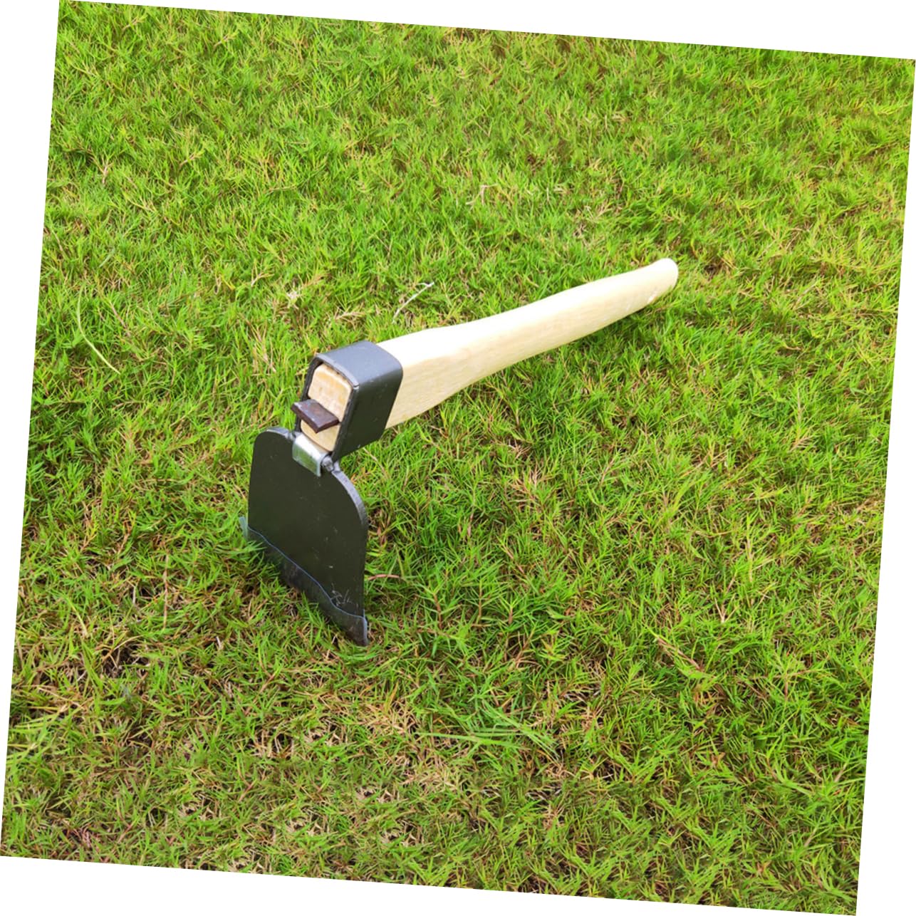 TOYANDONA 2 Piezas Azada De Jardinería Pala Herramienta Para Deshierbar Grietas Azada De Acero Azada Para Plantar Al Aire Libre Azada De Excavación De Jardinería Pequeña Azada De Mano Madera