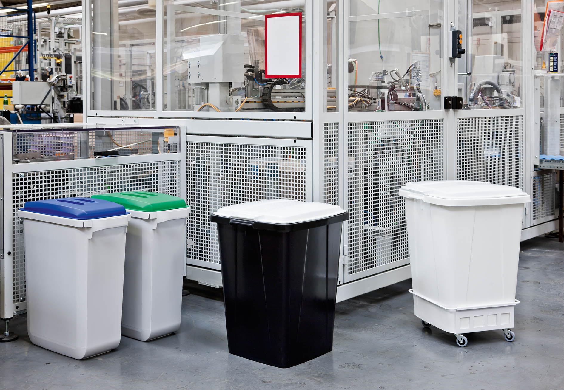 DURABIN® ECO 90 l Poubelle carrée