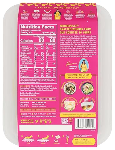 Miniatura 2 de Crafty Counter Wundereggs Huevos duros a base de plantas, 5 onzas
