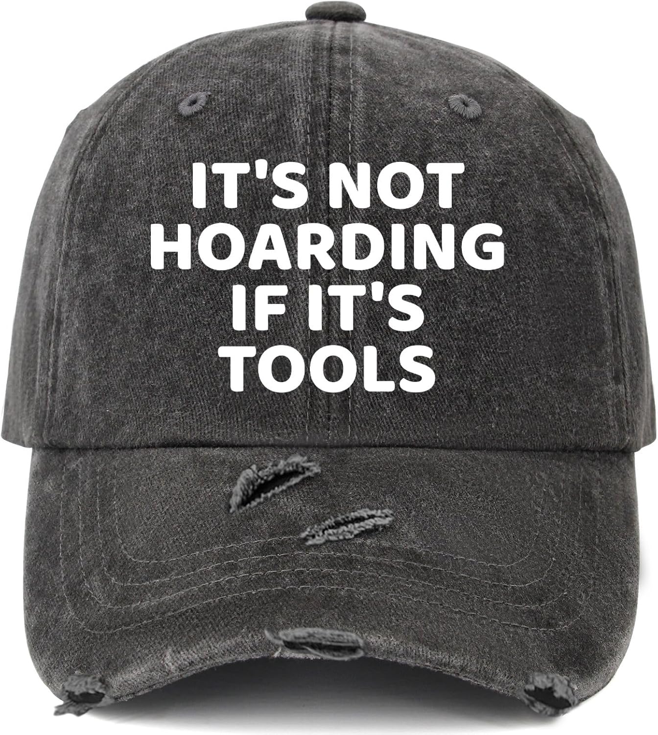 It's Not Hoarding If It's Tools Hat for Men Funny Dad Hat Funny Gifts for Men