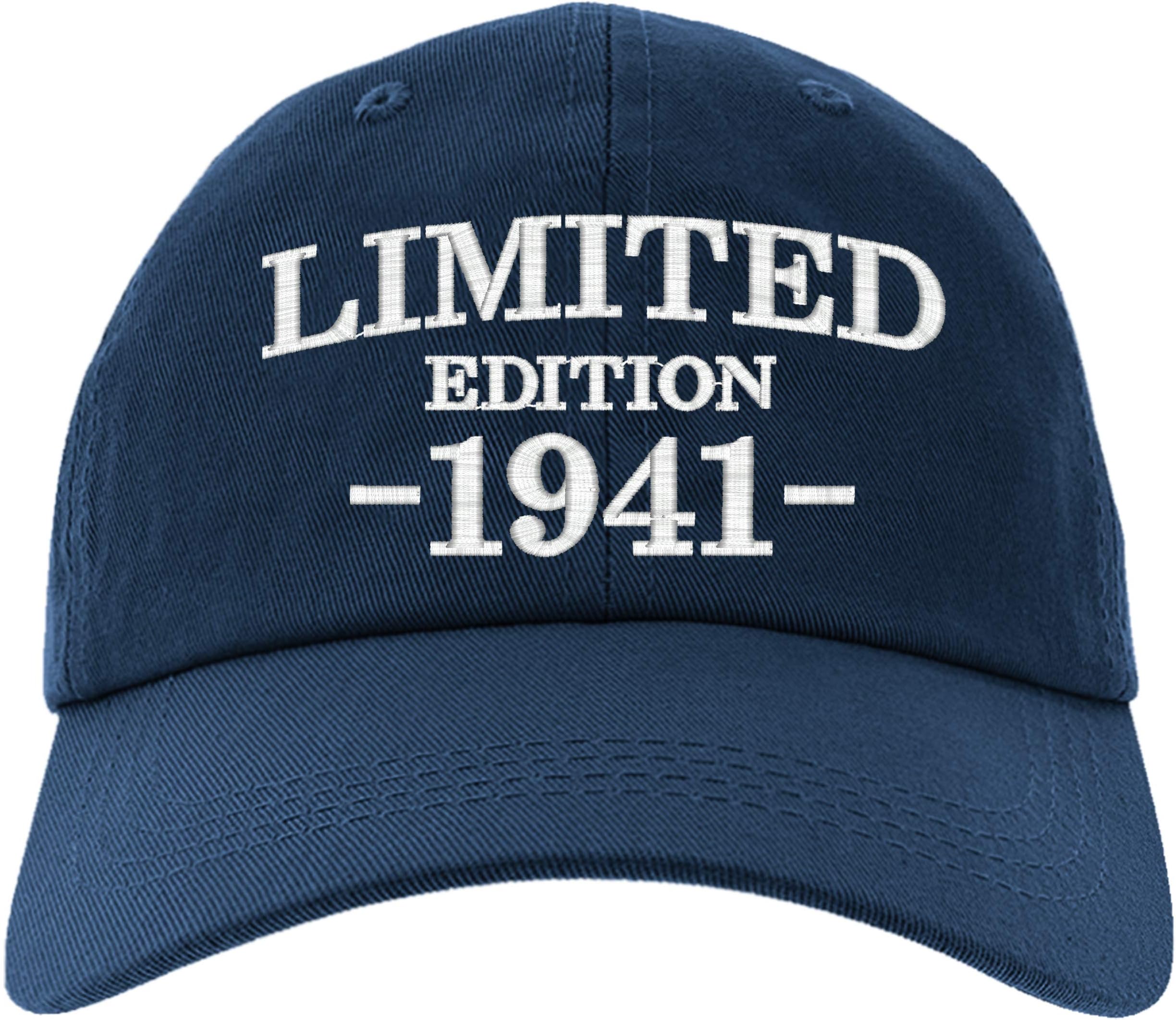 Cap 80th Birthday Gifts, Limited Edition 1941 All Original Parts Baseball Hat