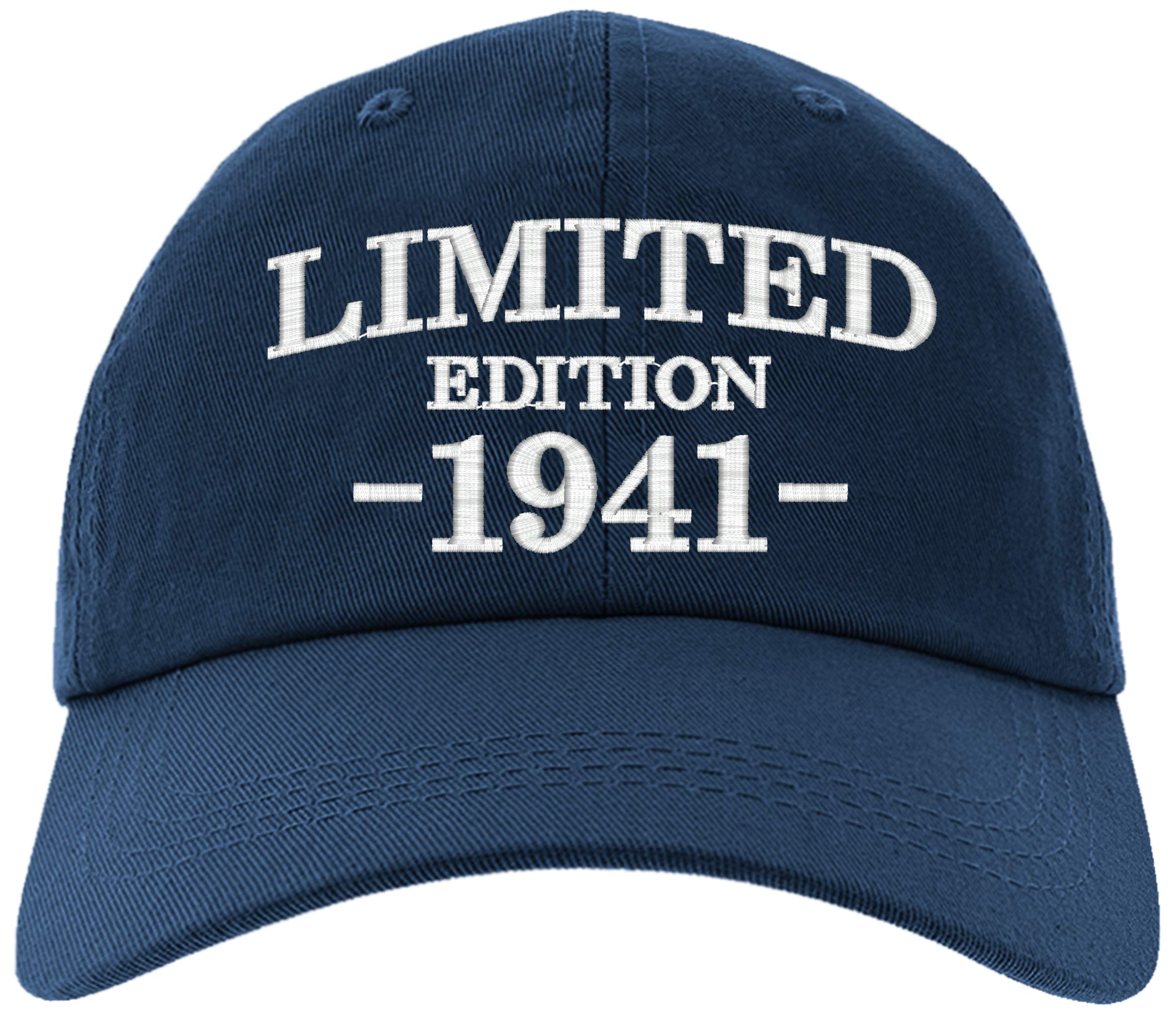 Cap 80th Birthday Gifts, Limited Edition 1941 All Original Parts Baseball Hat
