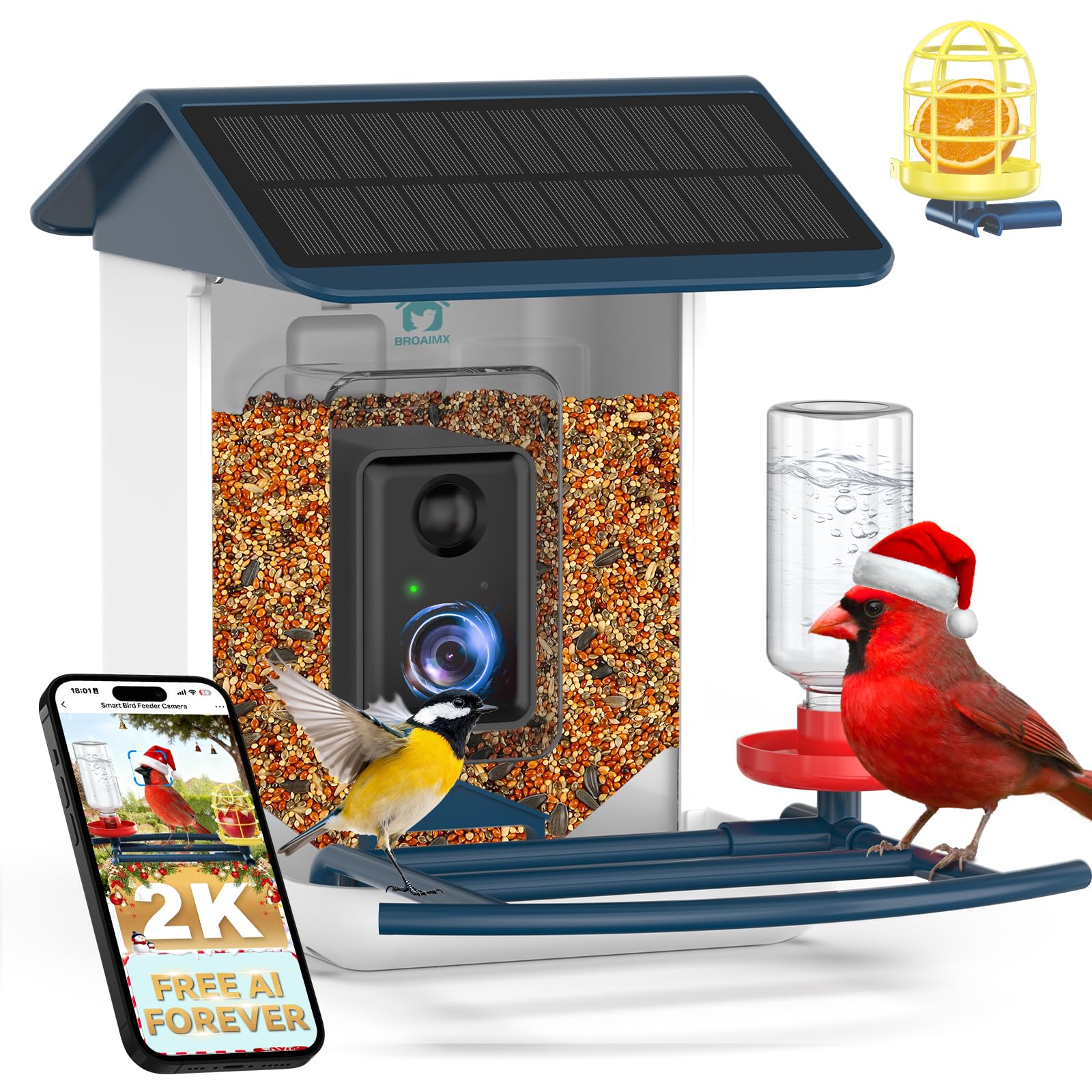 BROAIMX Bird Feeder Camera