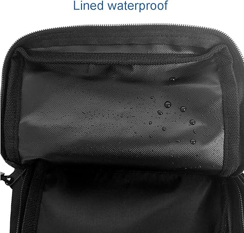 Miniatura 7 de UNISTRENGH Paquete de 2 bolsas de guardabarros para cuatrimoto, bolsas de sillín para tanque de ATV, paquete de almacenamiento de carga,