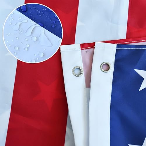 Miniatura 6 de YongFoto Central African Republic Flag 6x10ft Flags Banner for Outdoor Celebrations Home Garden Porch Party Decoration Flags with 2 Sturdy Grommets