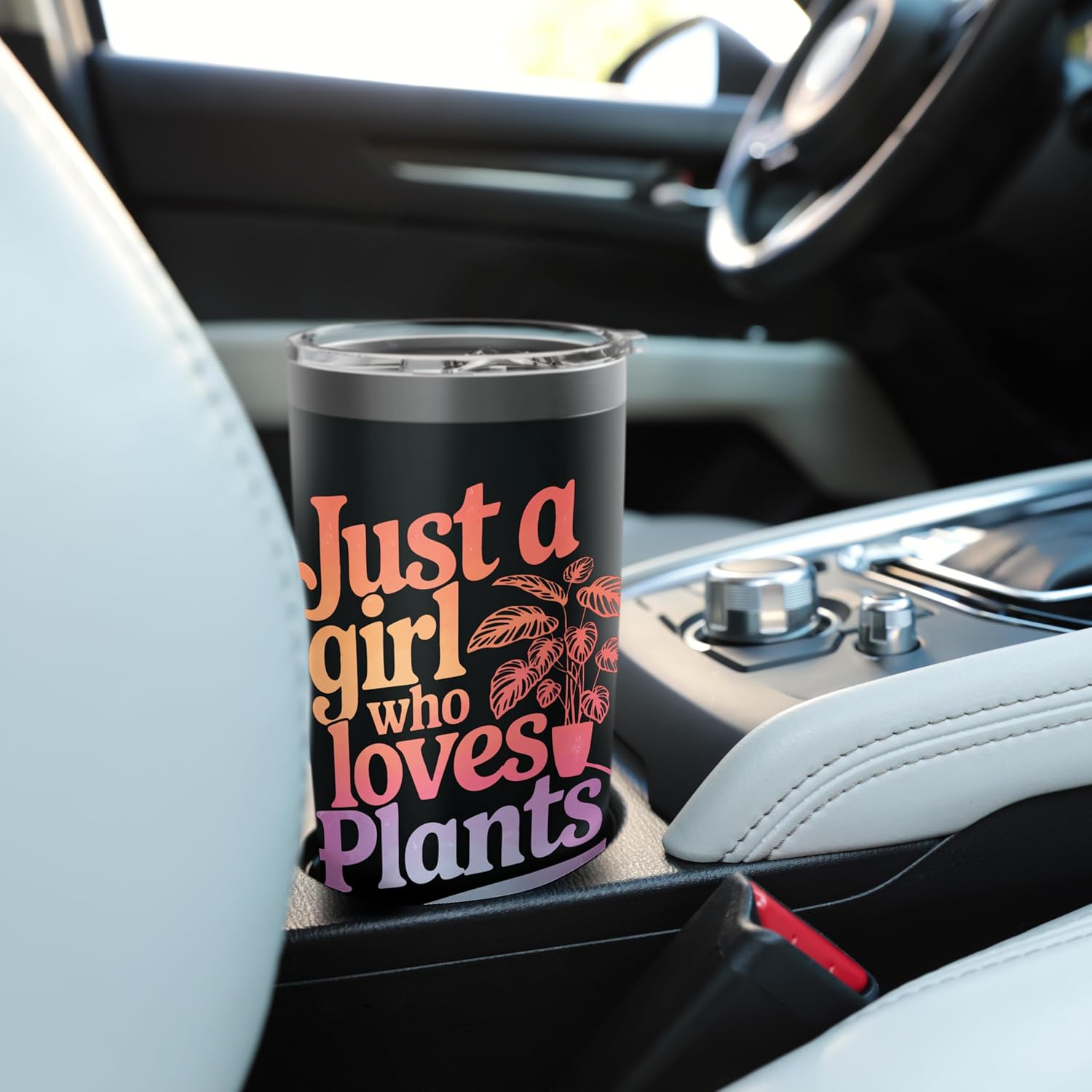 Plants Just A Girl Who Loves Plants Stainless Steel Insulated Tumbler - Image 6