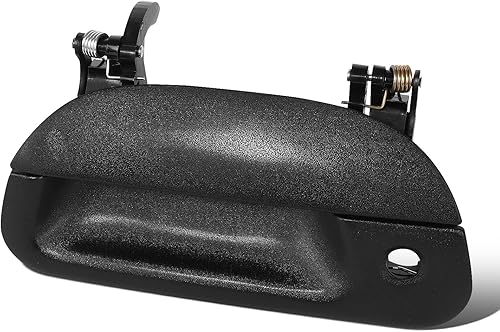 Auto Dynasty Modelo de ojo de cerradura Manija de puerta trasera estilo fábrica compatible con Ford F150 F250 F350 F450 F550 Serie F Lobo Explorer